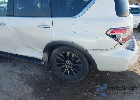 2017 Nissan Armada Platinum z USA, uszkodzony, nr VIN JN8AY2NF1H9301801